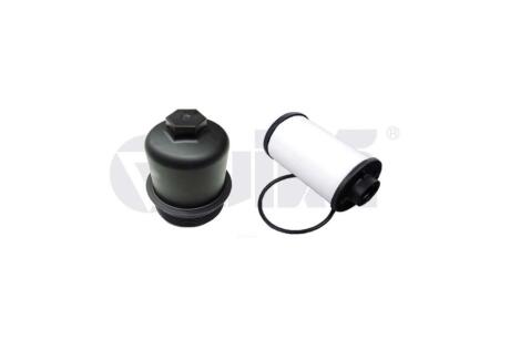 Фильтр масляный с крышкой Audi A3, TT/Skoda Octavia, Superb/VW Passat B6, B7, Caddy (04-20) Vika '13050755601