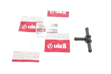 Трійник системи охолодження VW Jetta (05-14), Passat (07-14), Golf (10-13) / Audi TT (04-13), A3 (06-09) VIKA Vika 16930460401