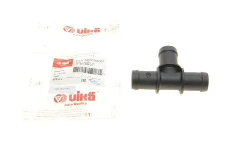 Фланец системы охлаждения Skoda Octavia (04-13)/VW Crafter (17-),Golf (04-14),Jetta (06-18),Passat (08-16),Tiguan (08-18),T4 VIKA Vika 19070795801