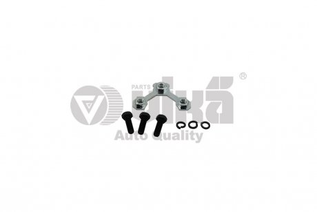Пластина стопорная опоры шаровой с болтами (комплект) Skoda Octavia (97-11)/VW Golf (96-03)/Audi A3 (97-03) Vika 44070083601 (фото 1)