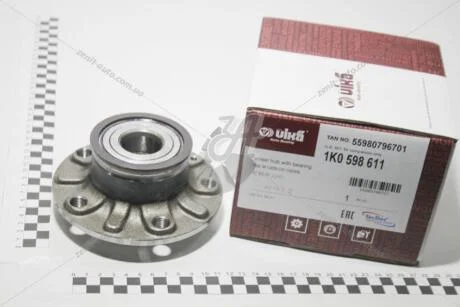 Маточина задня з підшипником VW Golf (04-11), Jetta (11-14)/Audi A3 (04-13)/Seat Leon (06-10) VIKA Vika 55980796701