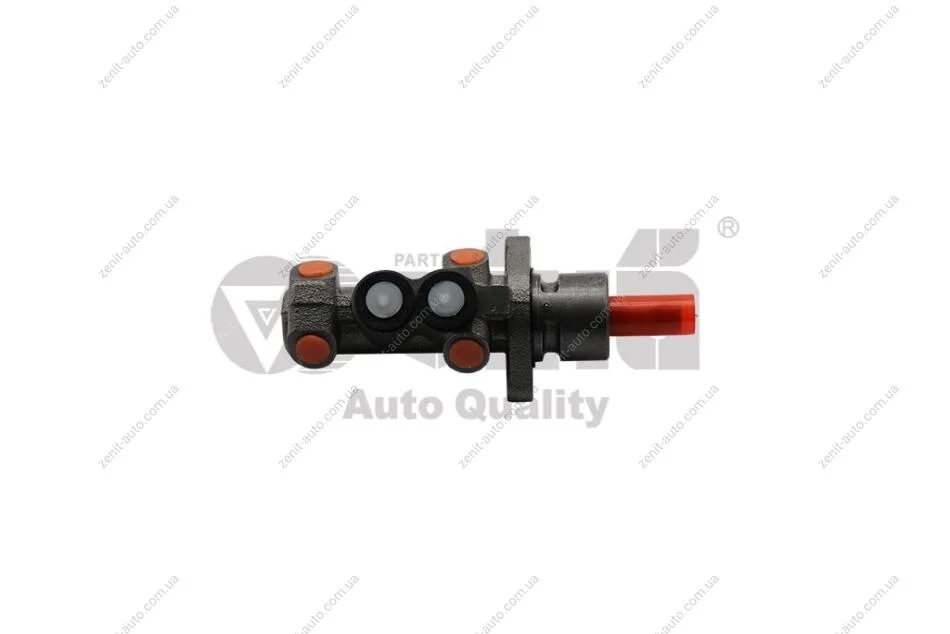 Циліндр гальмівний головний метал. VW Golf III, IV, Jetta, Passat, Polo/Seat Ibiza, Toledo (84-02) VIKA Vika 66110037101 (фото 1)