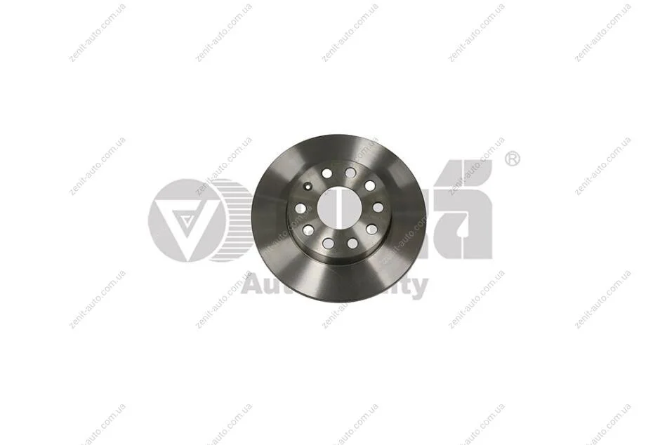 Диск гальмівний задній (кратно 2) Skoda Octavia (04-13)/VW Caddy, Golf,Jetta (04-11)/Audi A3 (04-07)/Seat Toledo VIKA Vika 66150021601 (фото 1)