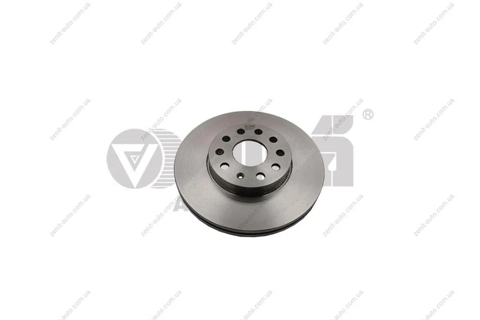 Диск гальмівний передній (кратно 2) Skoda Octavia (04-13,13-)/VW Golf (04-),Jetta (06-)/Seat Leon,Toledo (06-10,13-) VIKA Vika 66150026001 (фото 1)