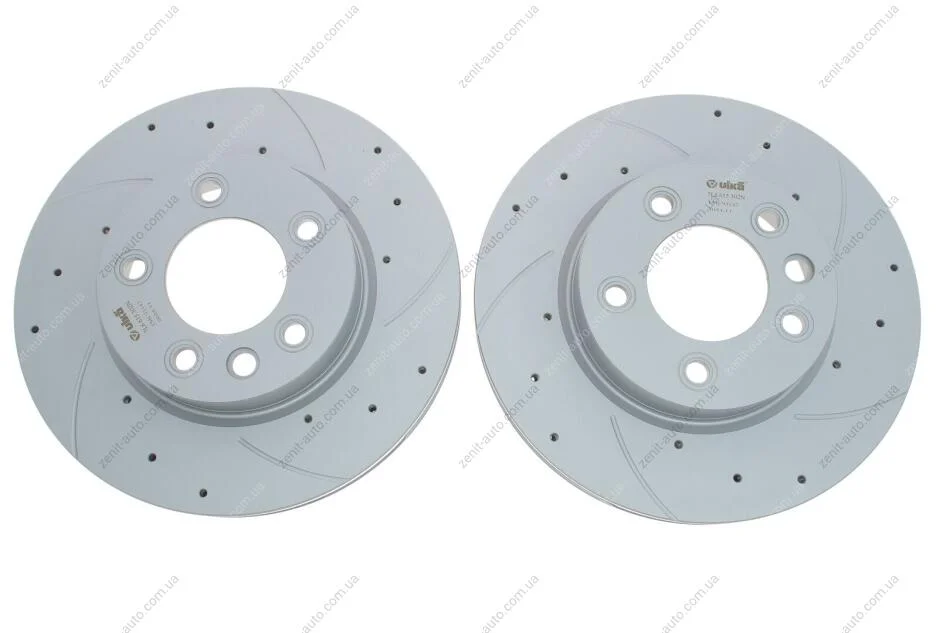 Диск тормозной передний правый VW Touareg (03-18) (перфорированный Geomet) VIKA Vika 66151716701 (фото 1)