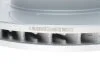 Диск тормозной передний правый VW Touareg (03-18) (перфорированный Geomet) VIKA Vika 66151716701 (фото 3)