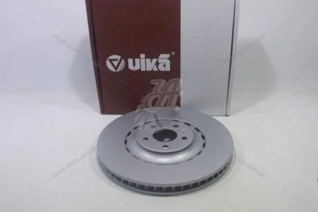 Диск гальмівний передній (кратно 2) d=38 вентел Geomet Audi A8, Q5 (10-17) VIKA Vika '66151750801