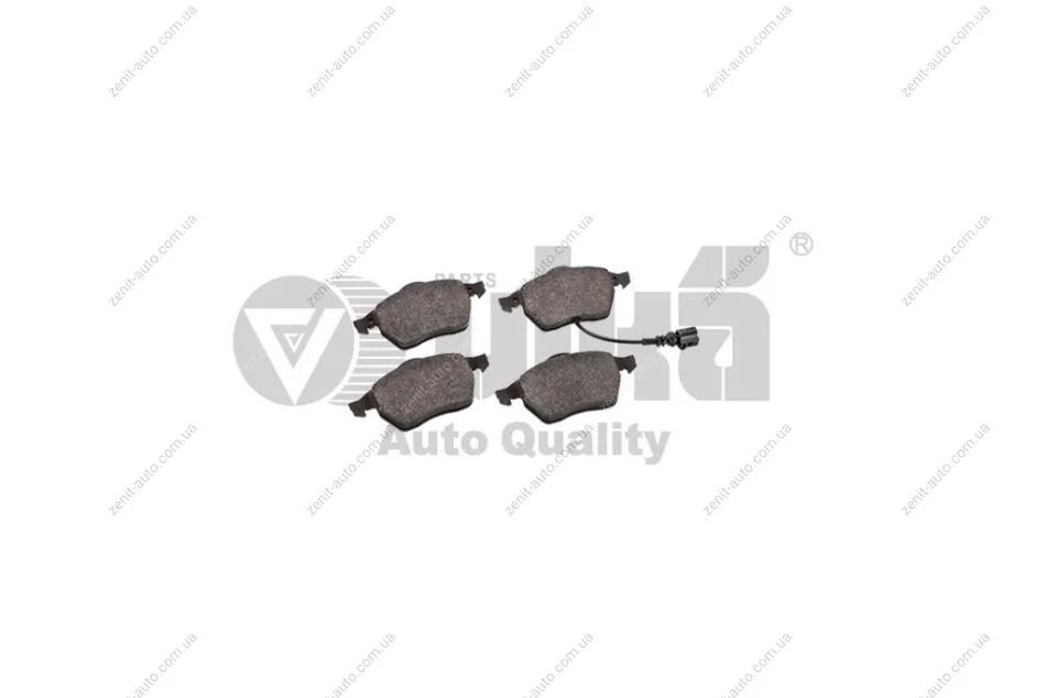 Колодки тормозные передние VW Passat (97-00)/Audi A4 (99-08) VIKA Vika 66980008401 (фото 1)