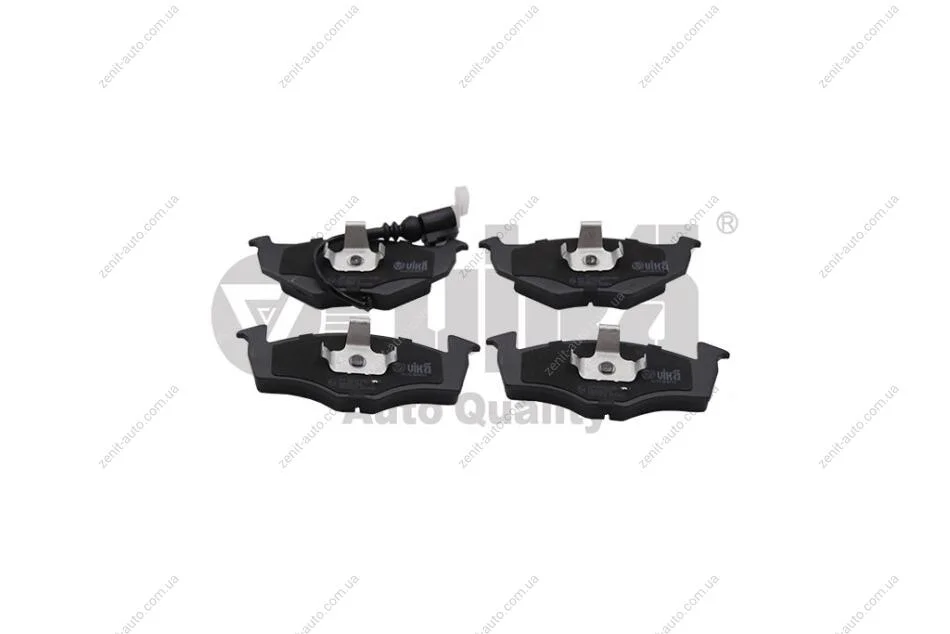 Колодки тормозные передние с датчиком Skoda Fabia (99-08,06-14)/VW Polo (01-09) vika Vika 66980010701 (фото 1)