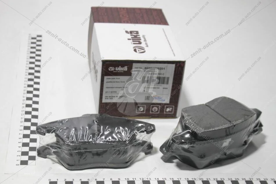 Колодки тормозные передние Skoda Octavia (09-,14-)/VW Golf (07-),Jetta (06-),Passat (09-)/Audi A3 (08-)/Seat Leon (06-10) VIKA Vika 66980939201 (фото 1)