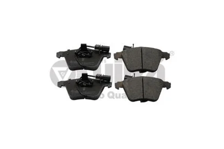 Колодки гальмівні передні з датчиком зносу Audi A6 (04-11) vika Vika 66981056301