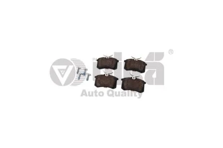 Колодки тормозные задние Audi A8, TT/Skoda Octavia/VW Bora, Golf IV/Seat Leon, Toledo (94-13) Vika 66981100501 (фото 1)