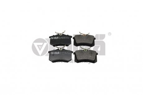 Колодки тормозные задние без датчика Audi A4 (01-09),A6 (00-05) Vika 66981100701