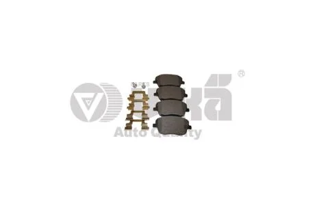 Колодки гальмівні передні без датчика Skoda Fabia (00-10), VW Polo (02-10)/Seat Ibiza (02-10) vika Vika 66981104301