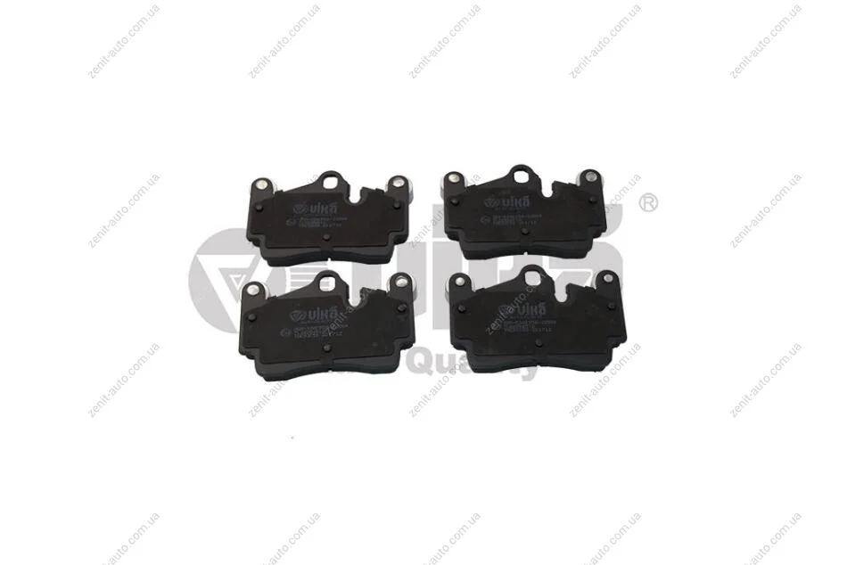 Колодки гальмівні задні без датчика VW Touareg (02-10) vika Vika 66981104401 (фото 1)