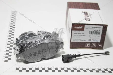 Колодки тормозные передние с датчиком износа Skoda Octavia (13-)/VW Golf (13-)14/Audi A3 (13-)15/Seat Leon (13-16) VIKA Vika 66981408601
