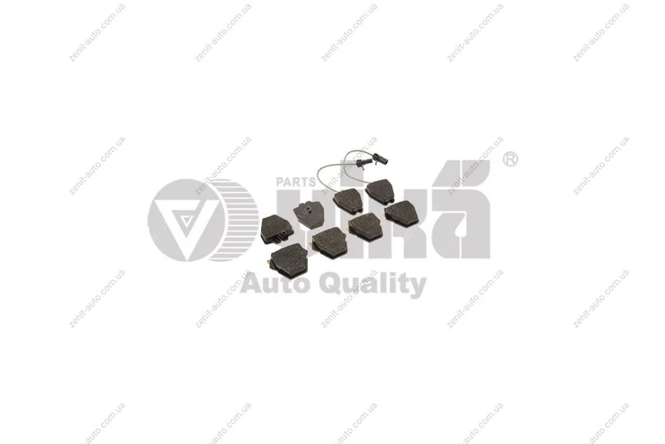 Колодки гальмівні передні з датчиком зносу VW Passat (01-05)/Audi A6 (98-05) VIKA Vika 66981693701 (фото 1)