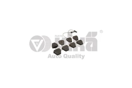 Колодки гальмівні передні з датчиком зносу VW Passat (01-05)/Audi A6 (98-05) VIKA Vika 66981693701