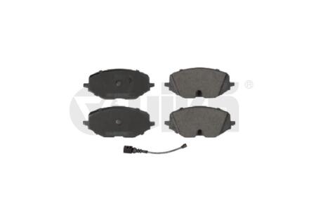 Колодки тормозные передние с датчиком Audi A3/Seat Leon/Skoda Octavia/VW Golf VIII, Caddy (19-) Vika '66981704001