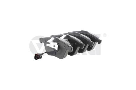 Колодки гальмівні передні з датчиком Audi A3, TT/VW Golf VI/Seat Leon (05-16) Vika '66981704701
