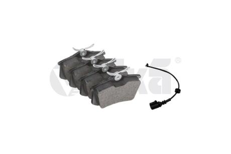 Колодки гальмівні задні Audi A1, A2, A3, A6, TT/Skoda Octavia, Fabia/VW Polo, Golf/Seat Ibiza, Cordoba, Leon (94-17) Vika '66981704901