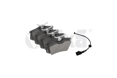 Колодки гальмівні задні Audi A1, A2, A3, A6, TT/Skoda Octavia, Fabia/VW Polo, Golf/Seat Ibiza, Cordoba, Leon (94-17) VIKA Vika '66981704901