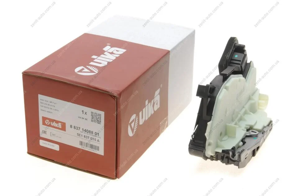 Замок двери передней левой Skoda Octavia (13-),Rapid (13-),Yeti (14-)/Seat Toledo (13-) VIKA Vika 88371408801 (фото 1)