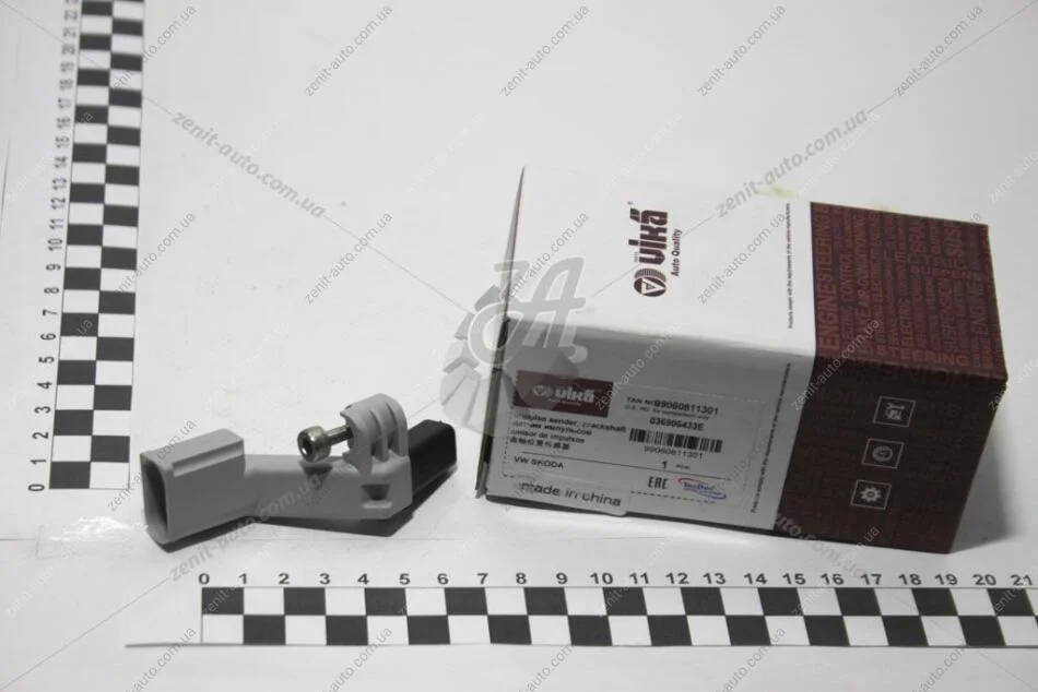 Датчик положения коленвала Skoda Fabia (05-10), Octavia (04-08,09-13)/VW Caddy (04-11), Passat (06-11)/Audi A3 (04-), A4 (05-08) VIKA Vika 99060811301 (фото 1)