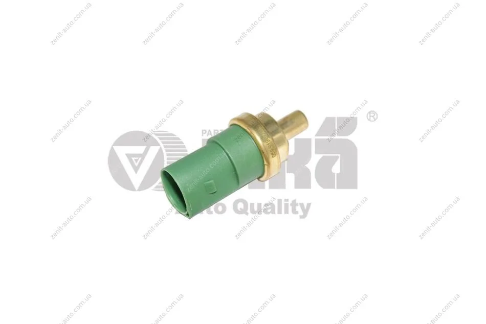 Датчик температури зелений 4 конт Skoda Octavia (97-11)/VW Passat (97-05) VIKA Vika 99190080501 (фото 1)