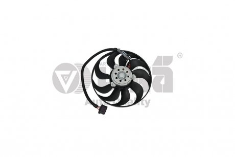 Вентилятор радиатора 220/60W VW Golf (98-06)/Audi A3 (01-03)/Seat Leon (00-06), Toledo (99-04) Vika 99590596701