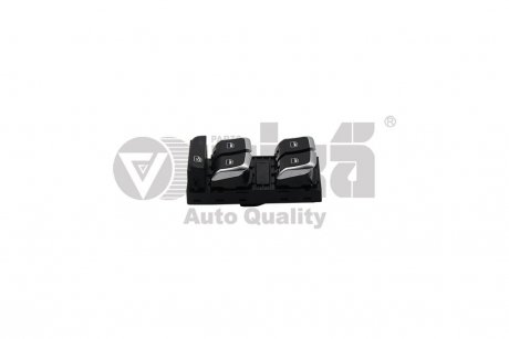 Блок управления стеклоподъемниками (хром) Audi A1 (14-),Q3 (11-) Vika 99591802101