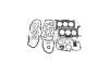 Комплект прокладок ДВЗ Audi A4, A5, A6, Q7 2.7D,3.0D (07-17)/VW Touareg, Phaeton 3.0D (04-16) Vika 'K11770601 (фото 3)