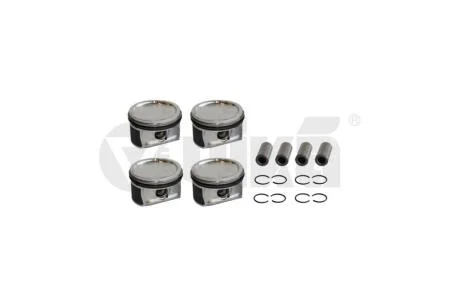 Комплект поршней с кольцами (комплект на двс) 1,6L mot.CFNA,CLRA,CLSA VW Jetta (11-),Polo (10-) vika Vika K11778901
