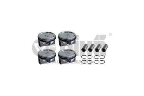 Комплект поршней с кольцами и пальцами (4шт) VW Golf (13-),Jetta (15-)/Skoda Octavia (13-21),Fabia 915-) vika Vika K11786601