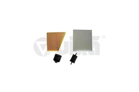 Комплект фільтрів (4 шт.) VW Golf 1.6 (07-14), Polo 1.4,1.6,1.9D,2.0 (06-14) (K11787301) VIKA Vika 'K11787301