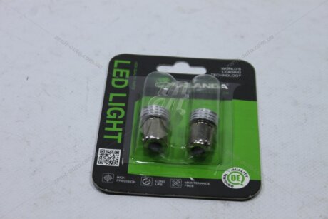 Лампа світлодіодна P21W R5W 12V BA15S (1156) 0,96W 120Lm (19x30mm) (1-конт) (No canbus) (кратно 2) WANLANDA '115628356SMD