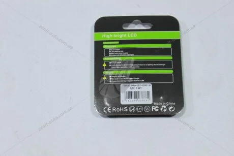 Лампа світлодіодна C5W 10W Festoon 12V SV8.5 2,1W 400Lm (39x12,5mm) (No canbus) (кратно 2) (салон, подс.ном.) WANLANDA '39MM28358SMDJM