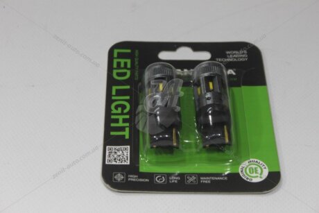 Лампа світлодіодна W21W 12V (7440) 7-21W 2000Lm (20x57mm) (1-конт) (Yes canbus) (кратно 2) WANLANDA '744018606SMD