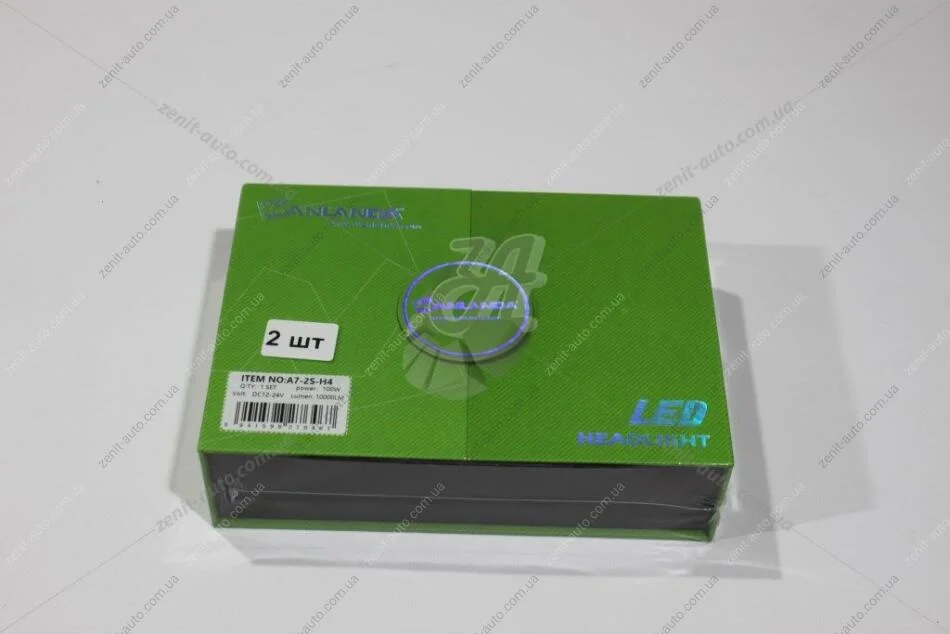 Лампа світлодіодна H4 (лінза) 12-24V 40W 6500K/3200К 3800Lm (White+Yellow)(кратно 2) WANLANDA 'A72SH4 (фото 1)