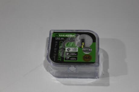 Лампа светодиодная H4 12V 40W 6000К 1200Lm (кратно 2) WANLANDA 'K12H4
