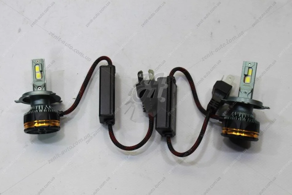 Лампа світлодіодна H4 12-24V 65W 6500К 5000Lm (кратно 2) WANLANDA 'M9H4 (фото 1)