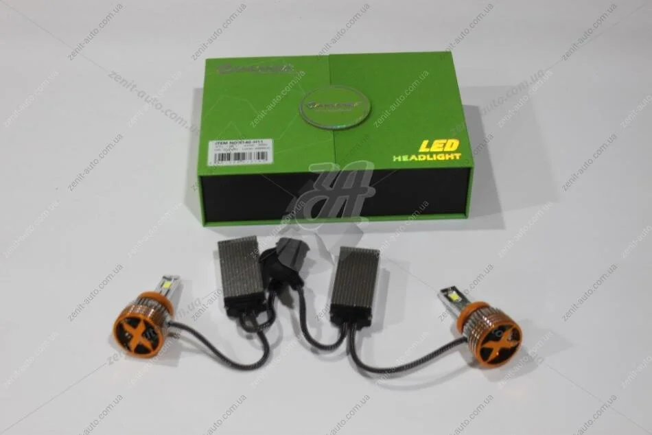 Лампа светодиодная H11 12-24V 90W 6500К 6000Lm (кратно 2) WANLANDA 'S140H11 (фото 1)