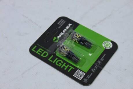 Лампа світлодіодна T10 12V 3W 720Lm (9x33mm)(Yes canbus) (кратно 2) WANLANDA 'T10401430A