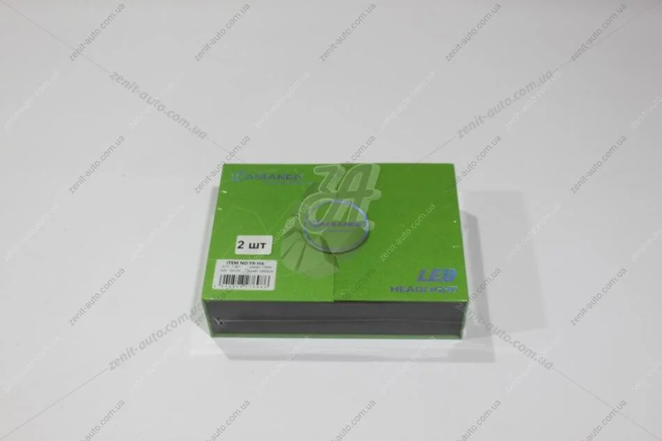 Лампа світлодіодна H4 (лінза) 12V 40W 6000К 16000Lm (кратно 2) WANLANDA 'Y9H4 (фото 1)