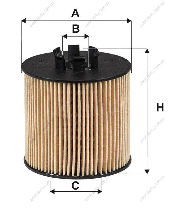 Фільтр масляний Skoda SUPERB (3T5) (09-15) WIX WIX FILTERS WL7410 (фото 1)