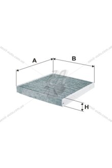 Фильтр салона (угольный) Audi A3 III, TT III/Seat Leon III/Skoda Octavia III WIX WIX FILTERS WP2089