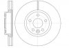 Диск гальмівний Ford Mondeo IV Galaxy S-max 07> / RR Evogue ; Discovery sport / передній WOKING D61019.10 (фото 2)