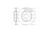 Диск тормозной передний (кратно 2) (Remsa) Ford Fiesta Fusion 02&gt;08 / Focus I WOKING D6575.10 (фото 3)