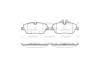 Колодки тормозные диск. перед. (Remsa) BMW i3 13&gt; WOKING P10313.30 (фото 3)
