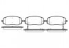Колодки гальмівні диск. перед. (вир-во Remsa) Hyundai i10, Kia Picanto 11> WOKING P10333.02 (фото 2)